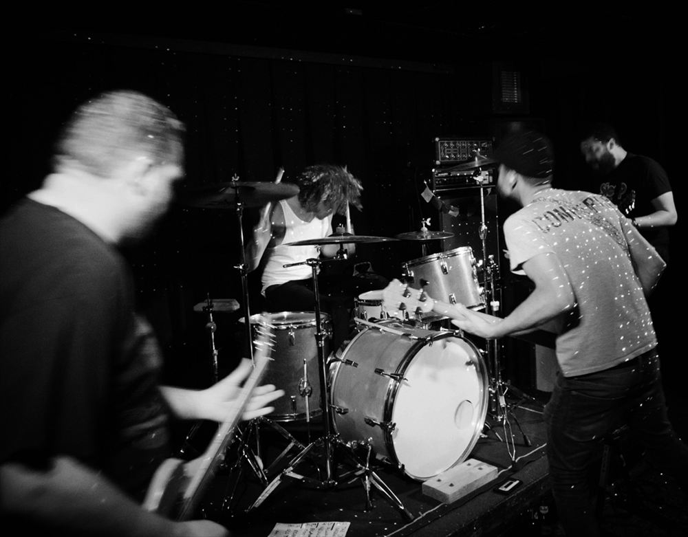 Snowburner live on stage