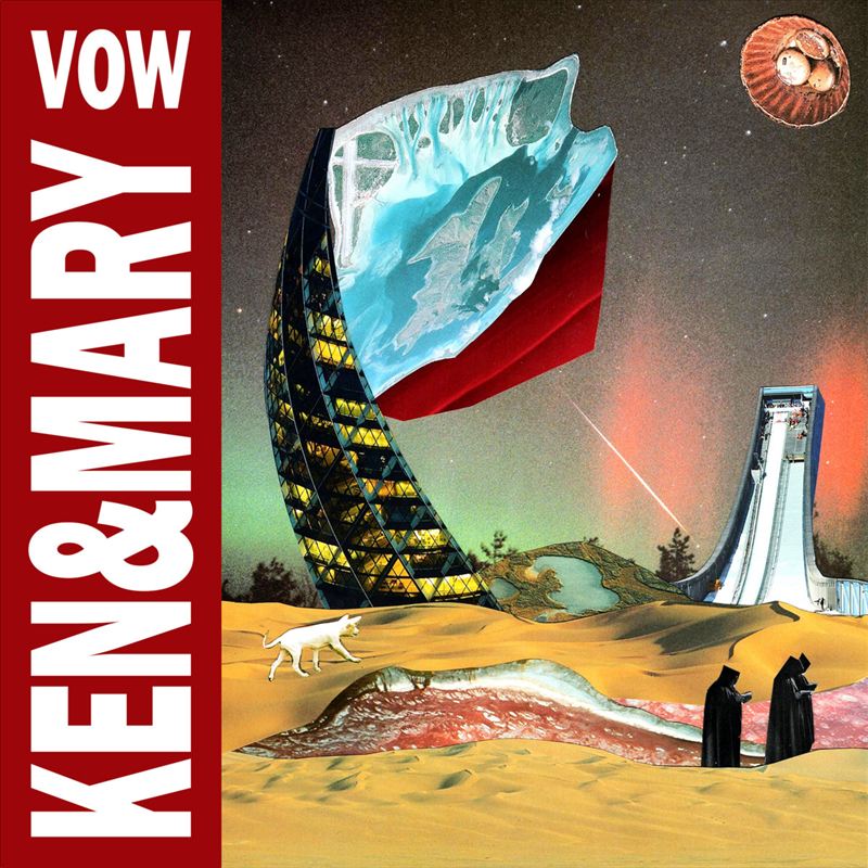 VOW single artwork, a collage by Grassi